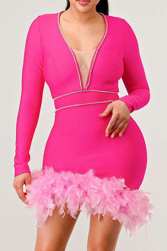 Perfectly Pink Coctail Dress