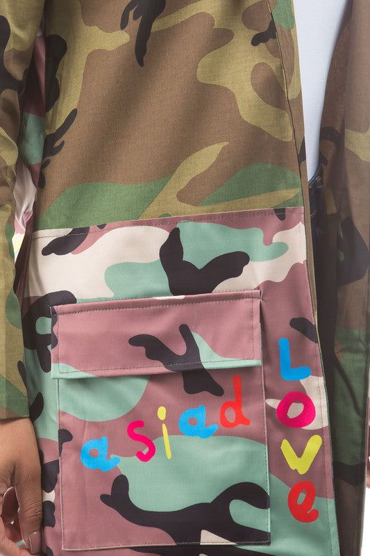 Graffiti Camo Jacket