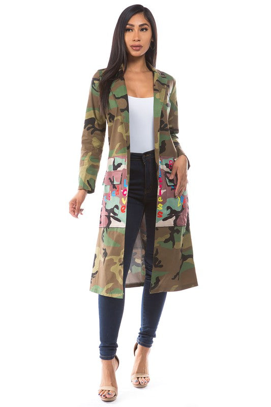 Graffiti Camo Jacket