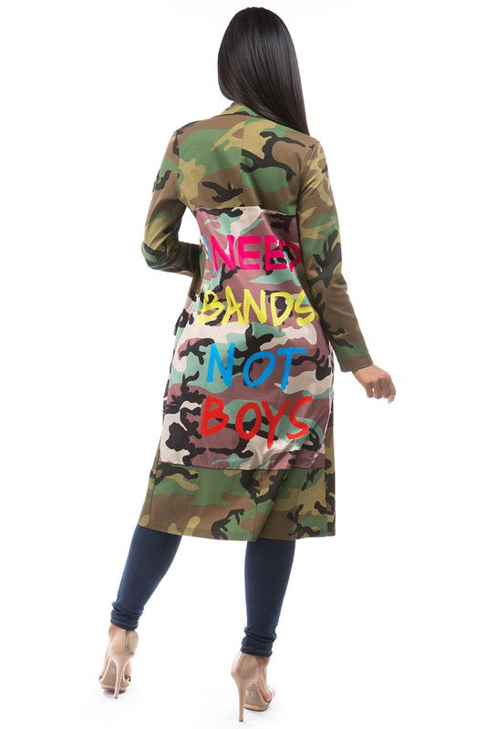 Graffiti Camo Jacket