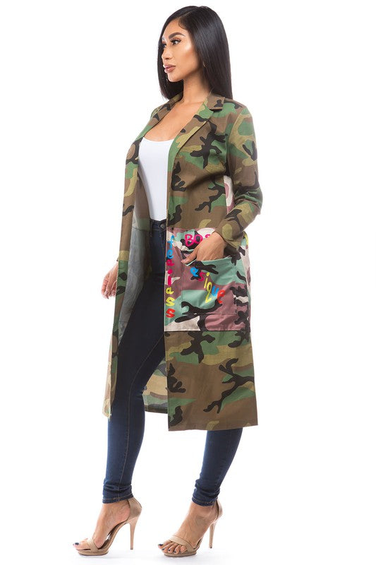 Graffiti Camo Jacket