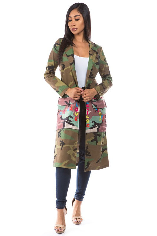 Graffiti Camo Jacket