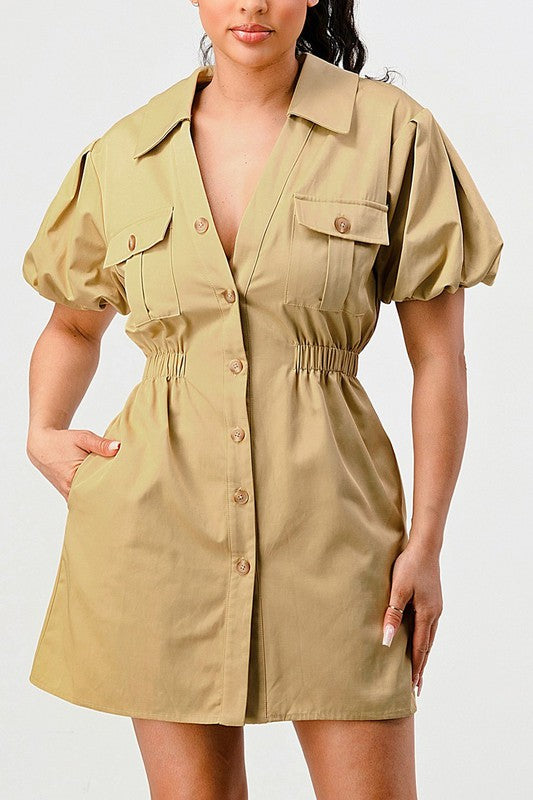 Ready for a safari mini dress