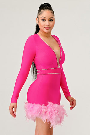 Perfectly Pink Coctail Dress