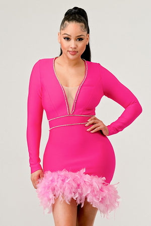 Perfectly Pink Coctail Dress