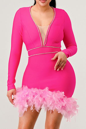 Perfectly Pink Coctail Dress