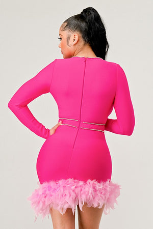 Perfectly Pink Coctail Dress